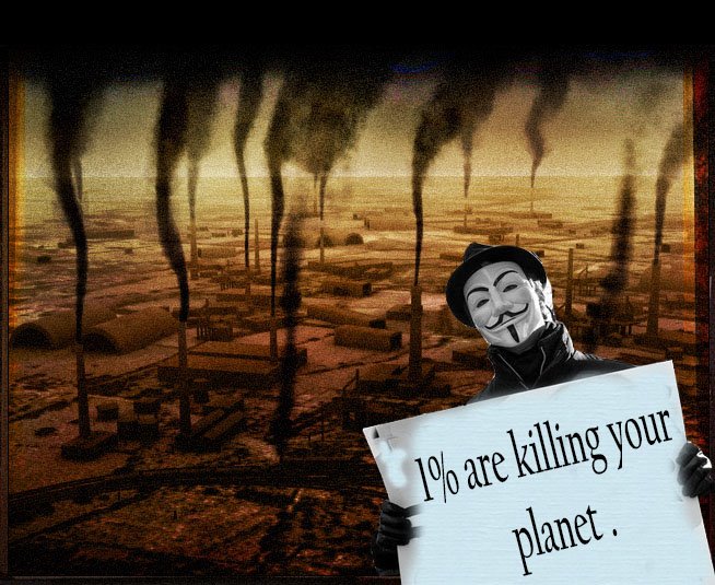 The 1% is killing the planet