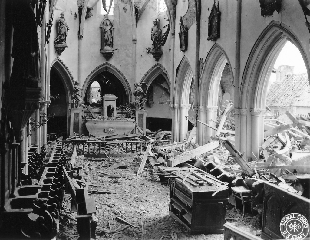 church destroyed