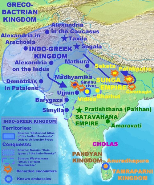 greeks in india