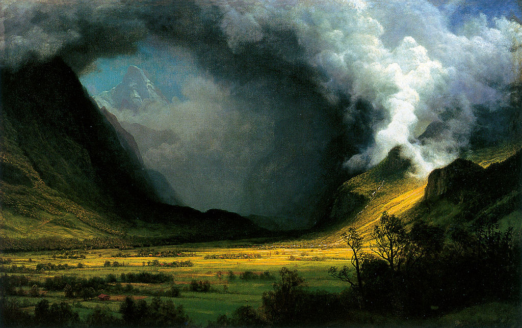 Storm in the Mountains 1870